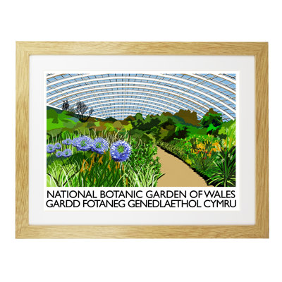 National Botanic Garden Of Wales by Richard O'Neil - Print