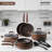 Non-Stick Stainless Steel Cookware Set-91457634
