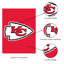 Drapeau de jardin Kansas City Chiefs 