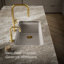 Cairn® 33-1/2" x 18-5/16" x 9-1/2" Under-Mount Single-Bowl Kitchen Sink with Basin Rack-27201309