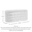 Tabouret de rangement ovale en laine d'agneau-627599923