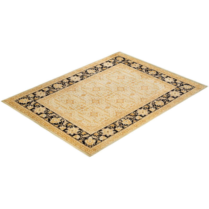 Tyshone One-of-a-Kind 9' 1" X 12' 1" Hand Knotted Area Rug