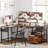 Bilodeau 66.1'' W L-Shape Computer Desk, Corner Home Office Table with Drawer File Cabinet-1774502311