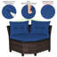 Cilegon 4 - Person Patio Conversation Set with Cushions-1645343876