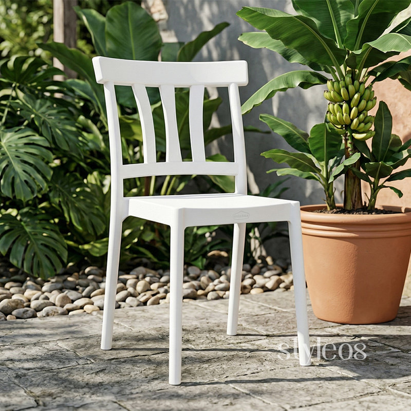 Dining Chair, White