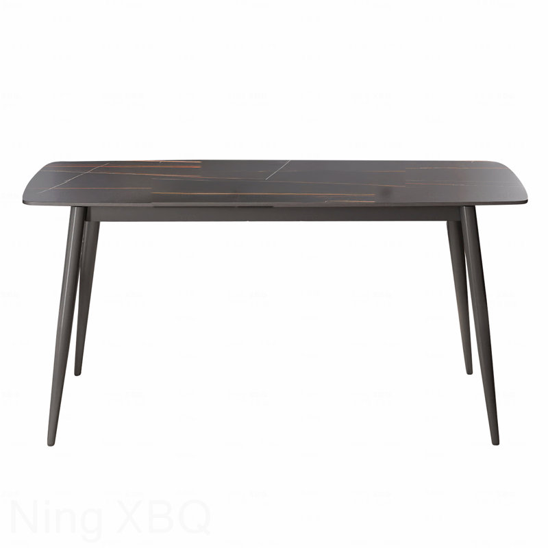 Table de salle à manger 62,99 po, Noir