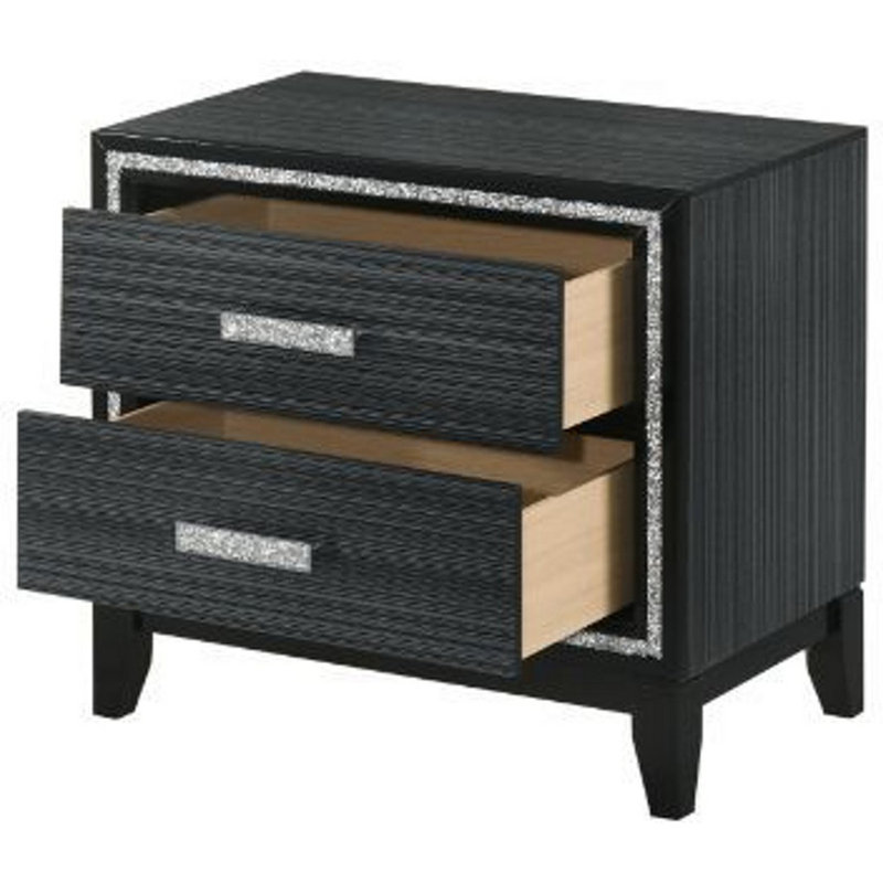 Qualana 17'' W Solid Wood Nightstand