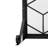 1 Panel Iron Fireplace Screen