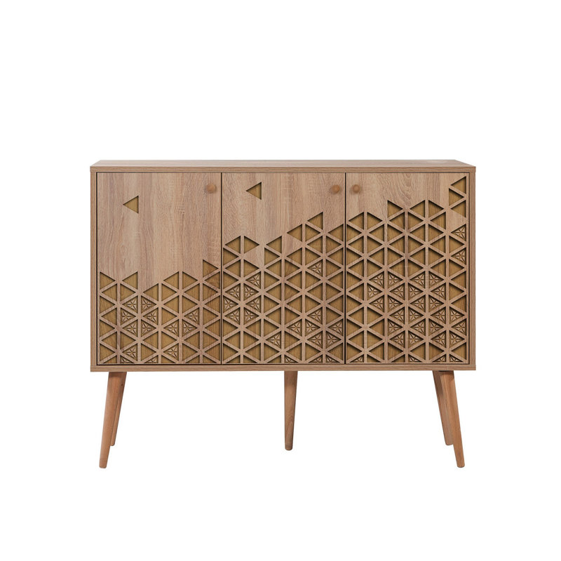 Aerith 90cm Sideboard, Brown