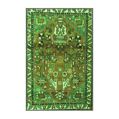 Washable Southwestern Indoor Rug