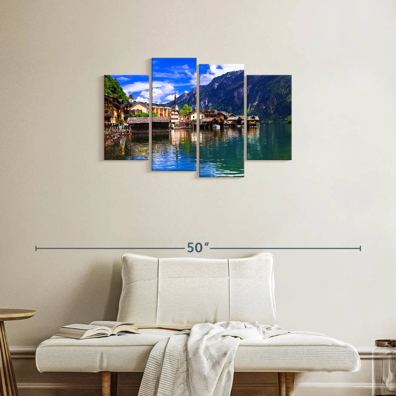 Alvord Scenic Austrian Lake, 22" H x 36" W