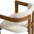 Elle Boucle Solid Wood Dining Chairs, Walnut-1712972072