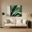 «Botanical Alocasia», art mural en métal vert-41871100