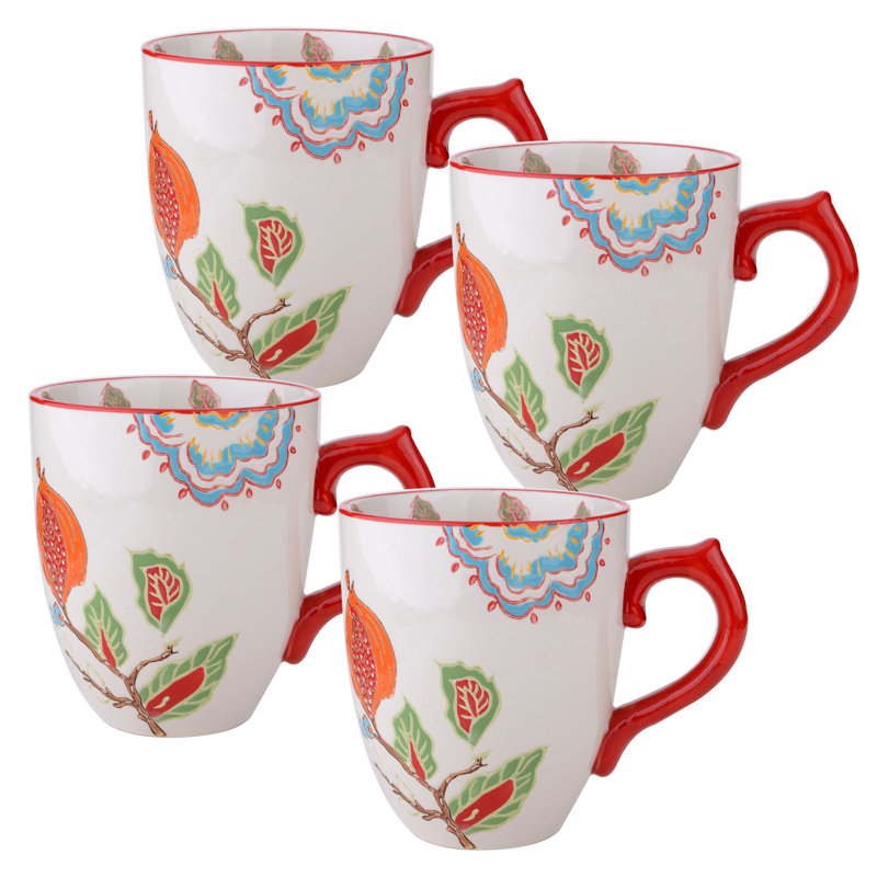 Dutch Wax Ceramic Coffee Mug