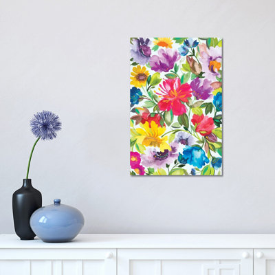 Hibiscus by Kim Parker - Wrapped Canvas Print