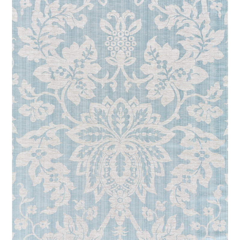 Damas métallique moderne de luxe, Pierre bleue