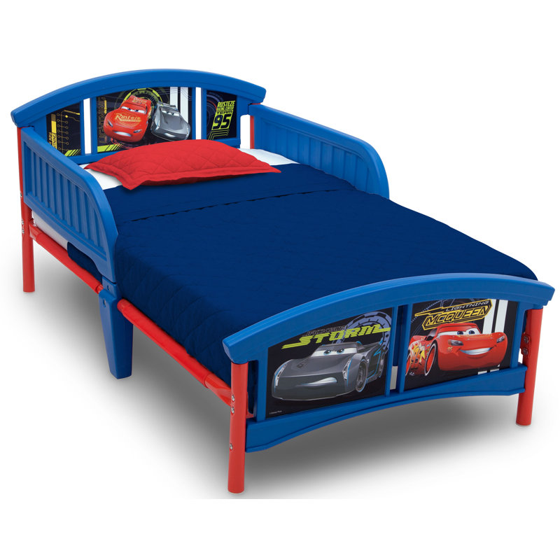 Disney Pixar Cars Plastic Toddler Bed by Delta Children