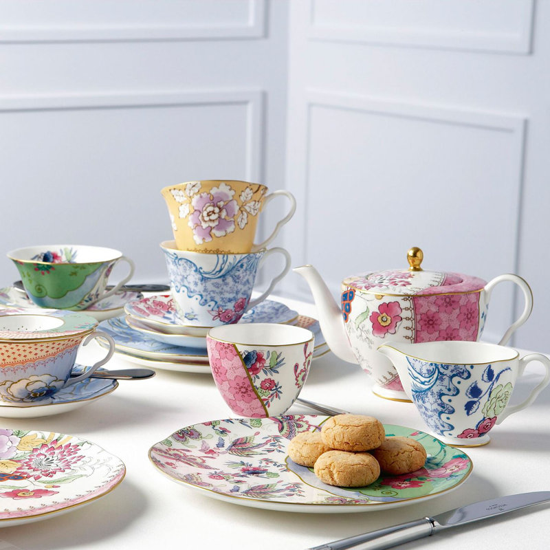 Butterfly Bloom China Teapot