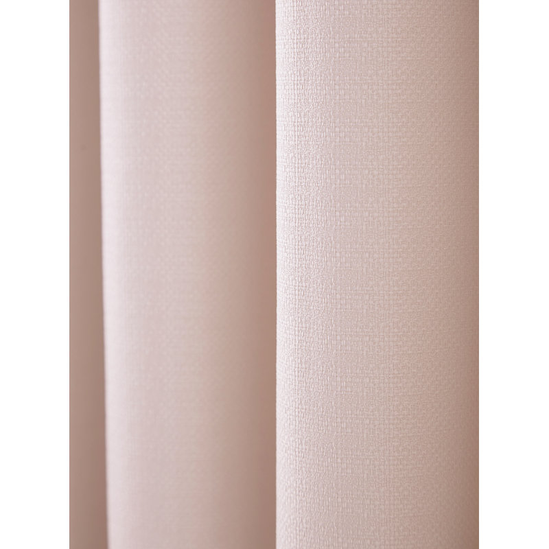 Eden Lined Eyelet Room Darkening Curtains, 168cm Width x 183cm Drop, Blush Pink