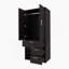 Armoire de rangement multi-positions Wenge Free