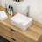 16X12 Inch Ceramic Rectangular Vessel Bathroom Sink-102543841