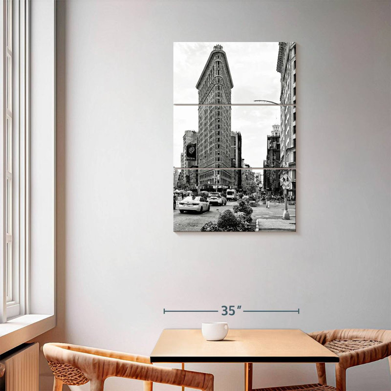 Sireci Manhattan Flatiron Building, 57" H x 36" W