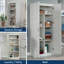 Armoire de rangement avec tablettes réglables-1441693049