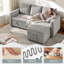 Moda Form 3-Seater L-Shaped Sofa Bed, Convertible Corner Sofa with Reversible Chaise & Pull Out Trundle Bed  for Small Living Rooms, Apartments-424601800
