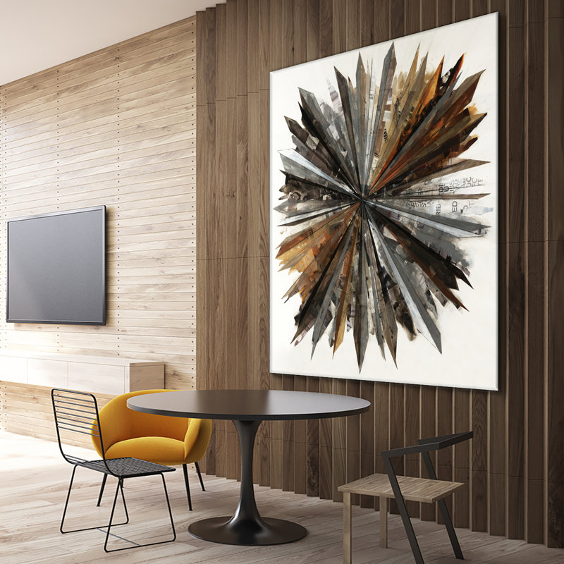 «Wrangle On Canvas» par Daleno, reproduction d'art