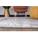 Tapis blanc / gris Willington