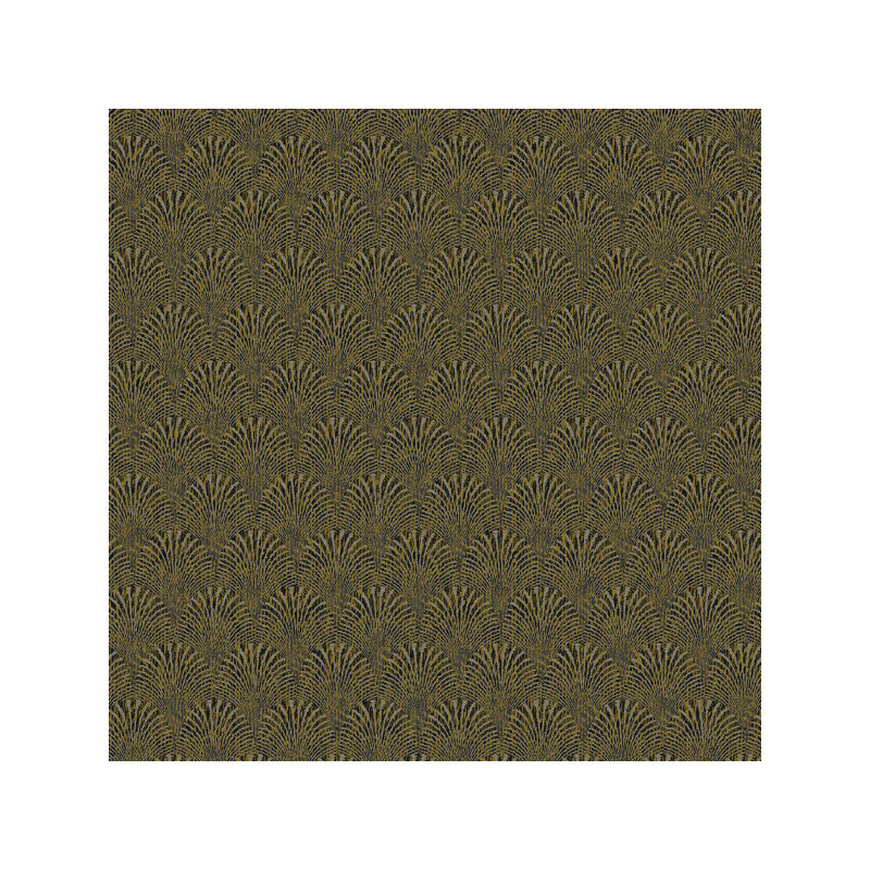Boutique Geometric Fan Wallpaper Roll, Gold