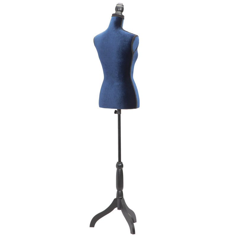 TONWIN Female Dress Form, Navy Blue