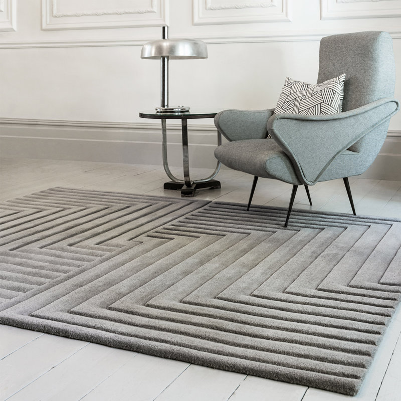 Xandra Wool Hand Woven Area Rug, Rectangle 200 x 290cm