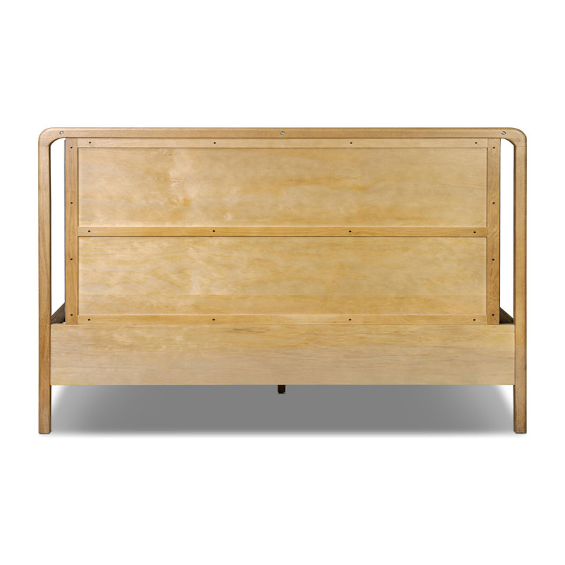 Rosedale Bed-Amber Oak-King, King, Amber Oak/Chaps Ebony