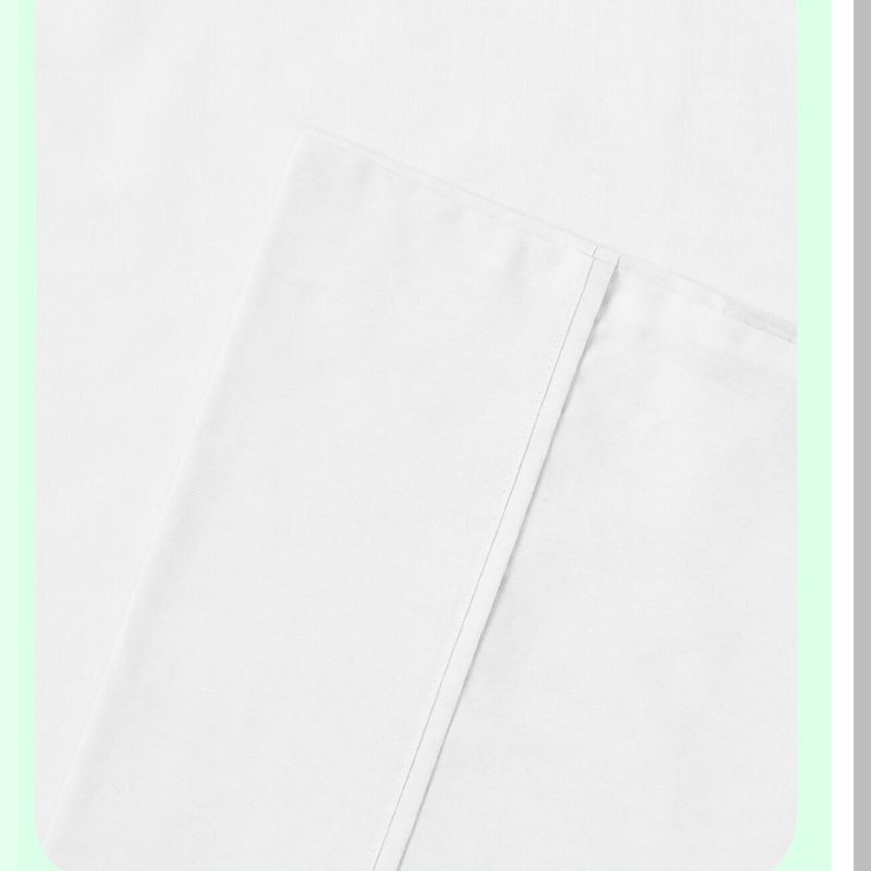 Luxury Comfort 100% Cotton Bed Sheet Set - 4-Piece Extra Soft Bedding Sheets & Pillowcases, 200 Thread Count, Deep Pocket Mattress, White
