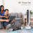 36" Oscillating Tower Fan with Remote Control