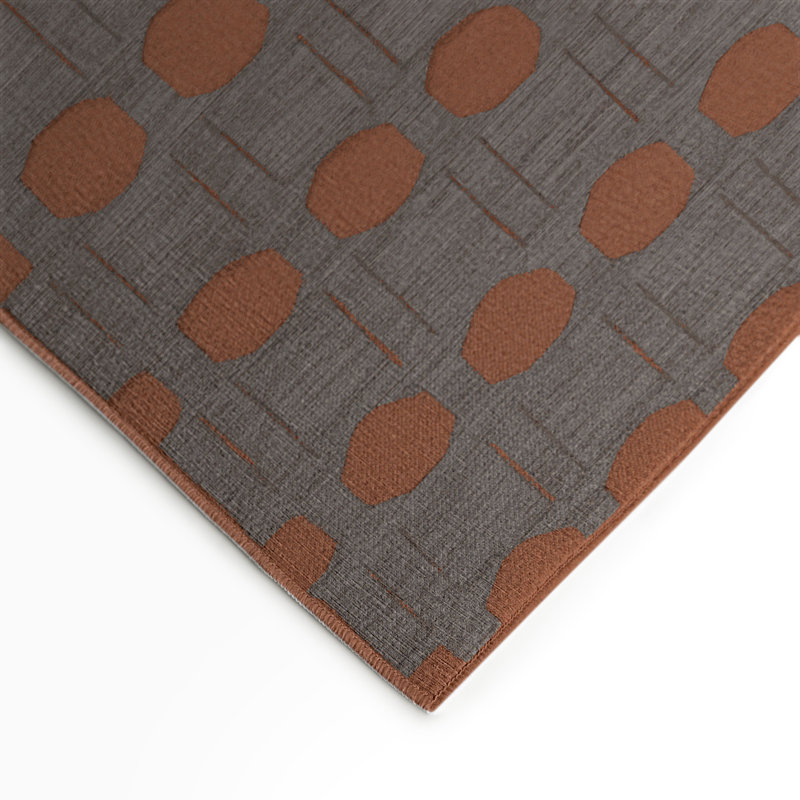 Tapis gris intérieur et extérieur Trellis, Rectangulaire 3 pi x 5 pi