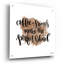 «Coffee + Friends» par Imperfect Dust - Art textuel sans cadre-1122109246