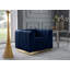 Fauteuil en velours de 38,5 po Tyneside-1883192245