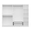 Rashay 100% MELAMINE COATED PARTICLE BOARD Wardrobe