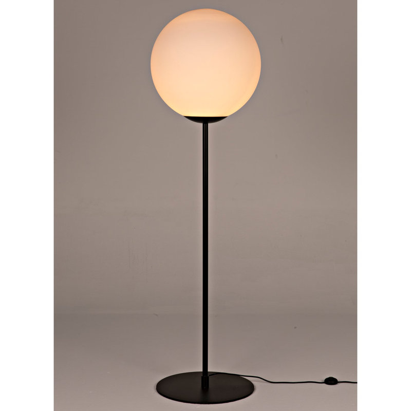 Lazarus 68'' Matte Black Traditional Floor Lamp