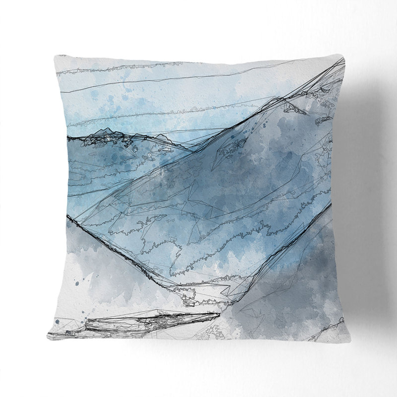 Square Throw Cushion, 55cm H x 55cm W x 20cm D
