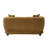 Brown Chenille Loveseat W/2 Pillows