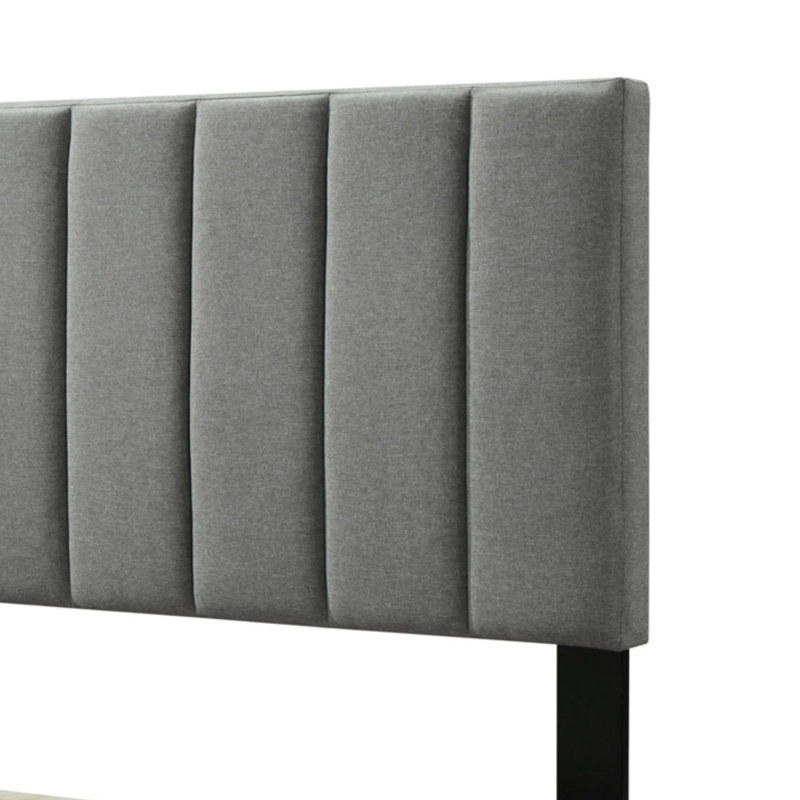 Modern Upholstered Platform Bed, Full/Double