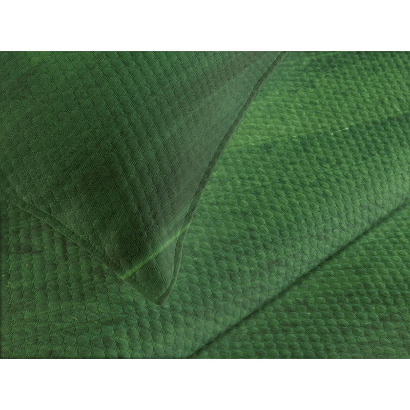 Ambesonne Green Bedspread Exotic Wild, King Bedspread + 2 Standard Shams