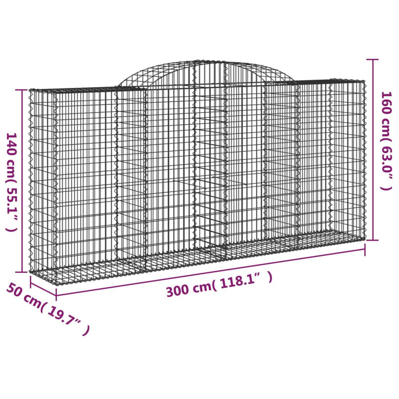 160 cm H x 300 cm W, 140cm H x 400cm W x 50cm D
