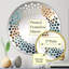 A Shower Of Fireworks - Miroir mural rond à pois-95180752-124182635