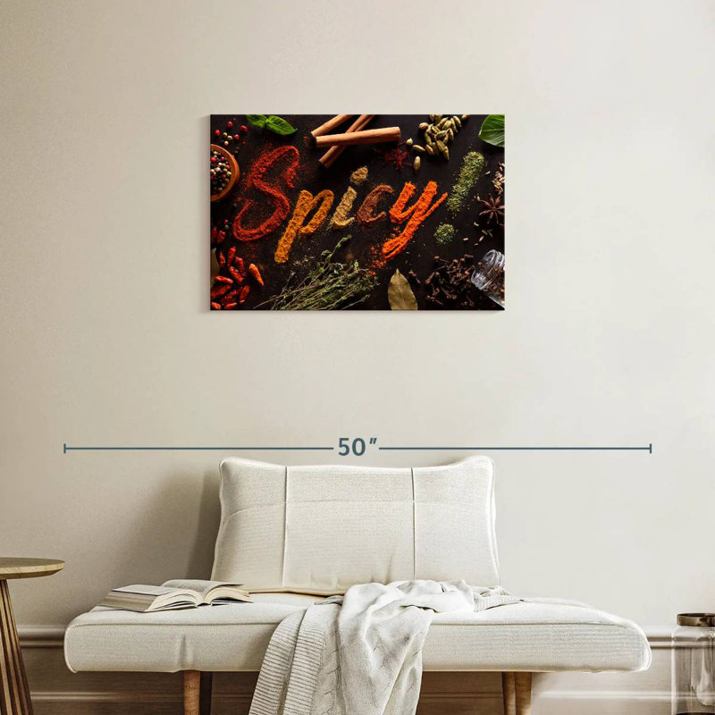 Yarlin Spicy Typography, 20" H x 30" W