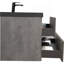 Meuble-lavabo moderne flottant avec 1 lavabo-319053391