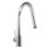 Robinet de cuisine à poignée simple Gemini avec douchette latérale et accessoires